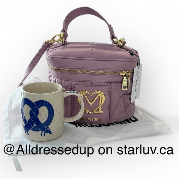 Love Moschino NWT Lilla Vanity Crossbody Bag - Picture 7 of 7